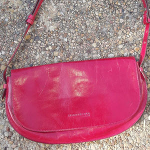 Bright Dark Pink Kenneth Cole Evening Purse